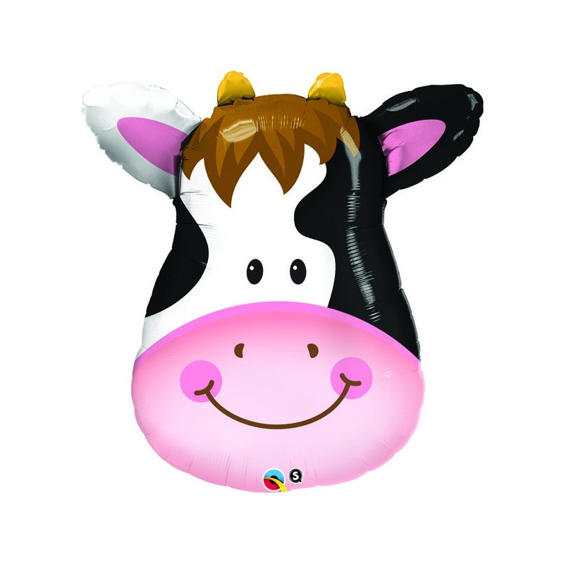 Qualatex 32 Inch Shaped Foil Balloon - Contented Cow
