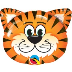 Qualatex 14 Inch Shaped Foil Balloon - Tickled Tiger