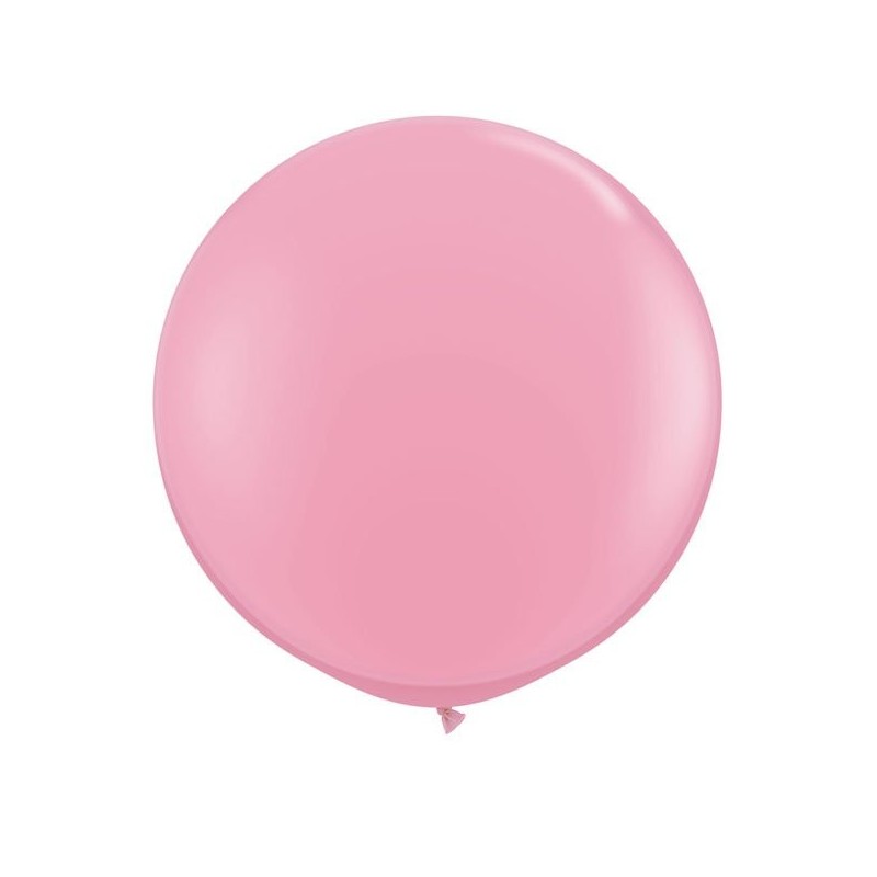 Qualatex 05 Inch Round Plain Latex Balloon - Pink
