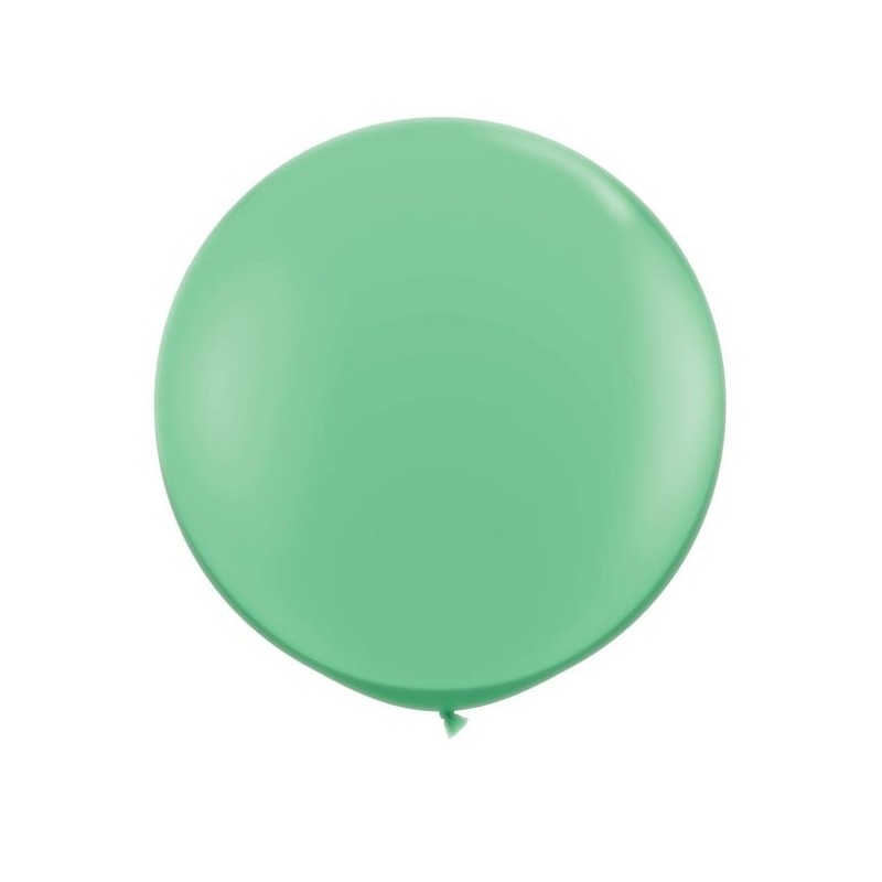 Qualatex 05 Inch Round Plain Latex Balloon - Winter Green