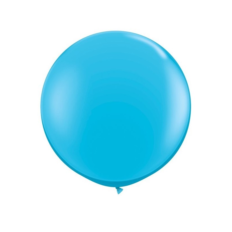 Qualatex 05 Inch Round Plain Latex Balloon - Robins Egg
