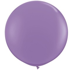 Qualatex 05 Inch Round Plain Latex Balloon - Spring Lilac