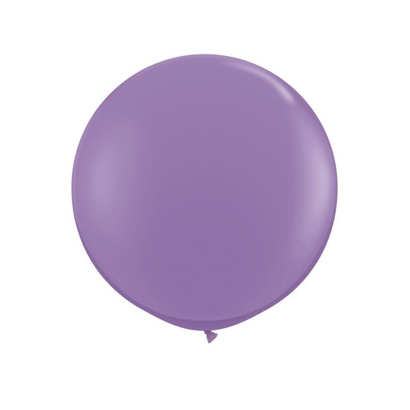 Qualatex 05 Inch Round Plain Latex Balloon - Spring Lilac