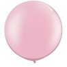 Qualatex 05 Inch Round Plain Latex Balloon - Pearl Pink