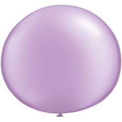 Qualatex 05 Inch Round Plain Latex Balloon - Pearl Lavender