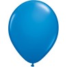 Qualatex 11 Inch Round Plain Latex Balloon - Dark Blue