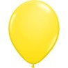 Qualatex 11 Inch Round Plain Latex Balloon - Yellow