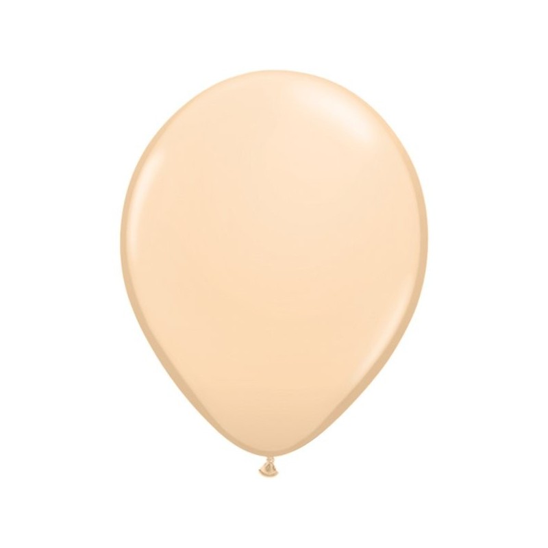 Qualatex 11 Inch Round Plain Latex Balloon - Blush