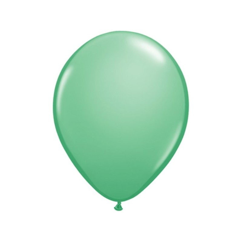 Qualatex 11 Inch Round Plain Latex Balloon - Wintergreen