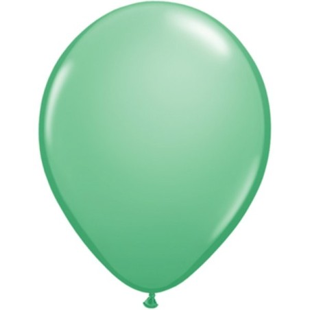 Qualatex 11 Inch Round Plain Latex Balloon - Wintergreen
