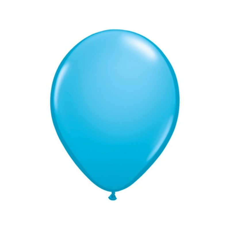 Qualatex 11 Inch Round Plain Latex Balloon - Robins Egg
