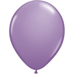 Qualatex 11 Inch Round Plain Latex Balloon - Spring Lilac