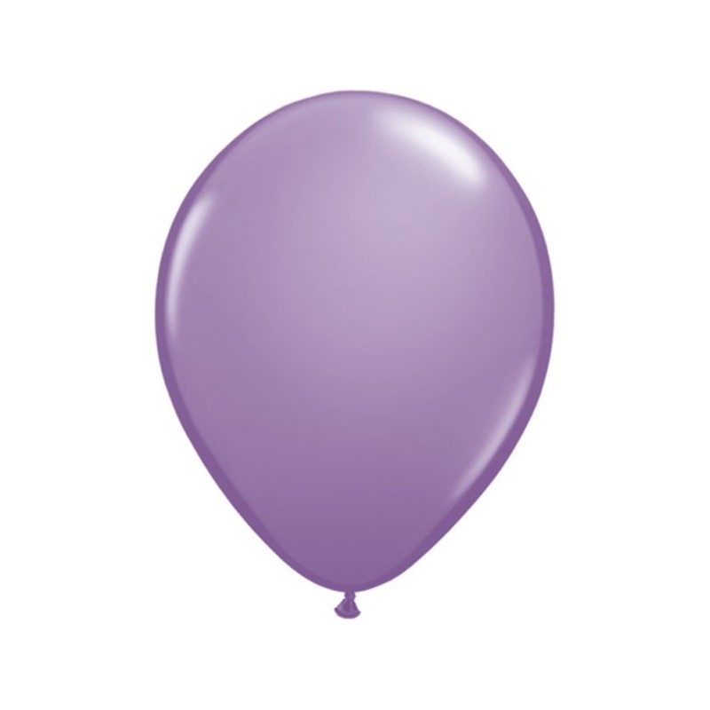 Qualatex 11 Inch Round Plain Latex Balloon - Spring Lilac