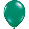 Qualatex 11 Inch Round Plain Latex Balloon - Emerald Green