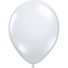 Qualatex 11 Inch Round Plain Latex Balloon - Diamond Clear