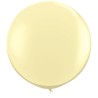 Qualatex 3 Ft Round Plain Latex Balloon - Ivory Silk
