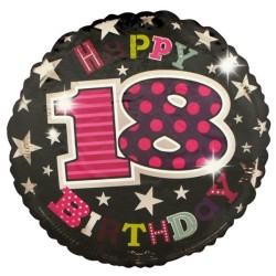 Simon Elvin 18 Inch Foil Balloon - Birthday 18th Female