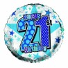 Simon Elvin 18 Inch Foil Balloon - Birthday 21st