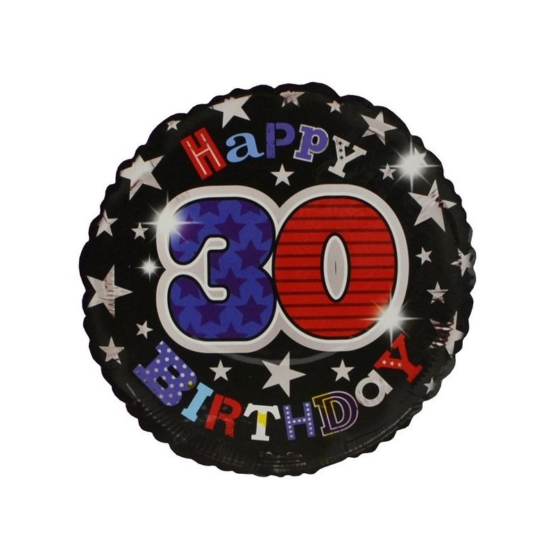 Simon Elvin 18 Inch Foil Balloon - Birthday 30th Male
