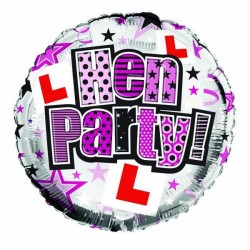 Simon Elvin 18 Inch Foil Baloon - Hen Party