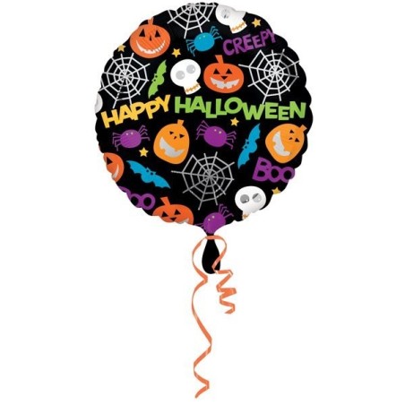 Anagram 18 Inch Foil Balloon - Playful Halloween Icons
