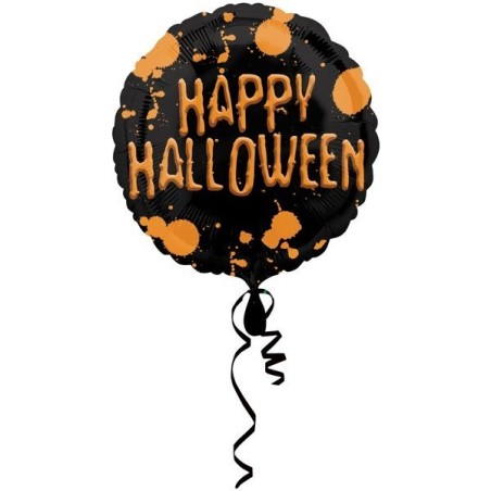 Anagram 18 Inch Foil Balloon - Happy Halloween Splatter