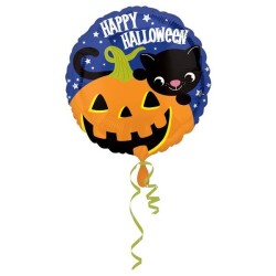 Anagram 18 Inch Foil Balloon - Halloween Kitty