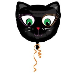 Anagram 18 Inch Foil Balloon - Black Cat