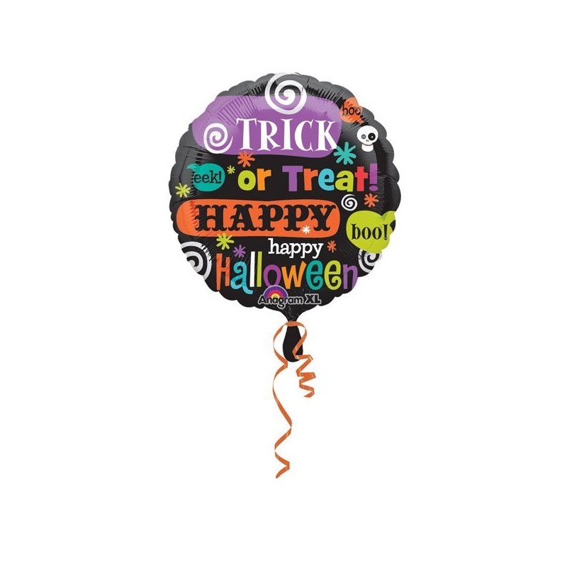Anagram 18 Inch Foil Balloon - Halloween Messages