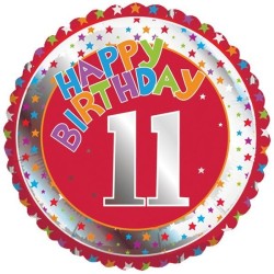 Creative Party 18 Inch Childrens Milestone Balloon - Age 11