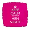 Creative Party 18 Inch Balloon - Keep Calm Its Your Hen Night