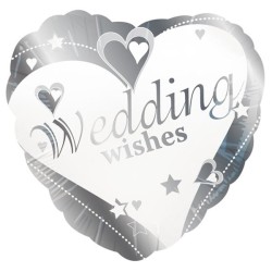Creative Party 18 Inch Foil Balloon - Wedding Wishes