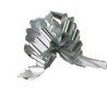 Midwest Ribbons 1.25 Inch Foil Pull Bows - Silver