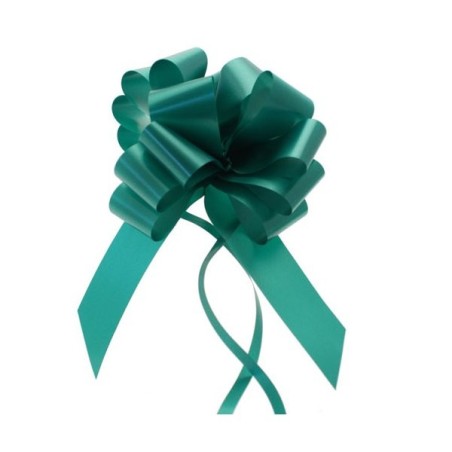 Midwest Ribbons 1.25 Inch Pull Bows - Emerald