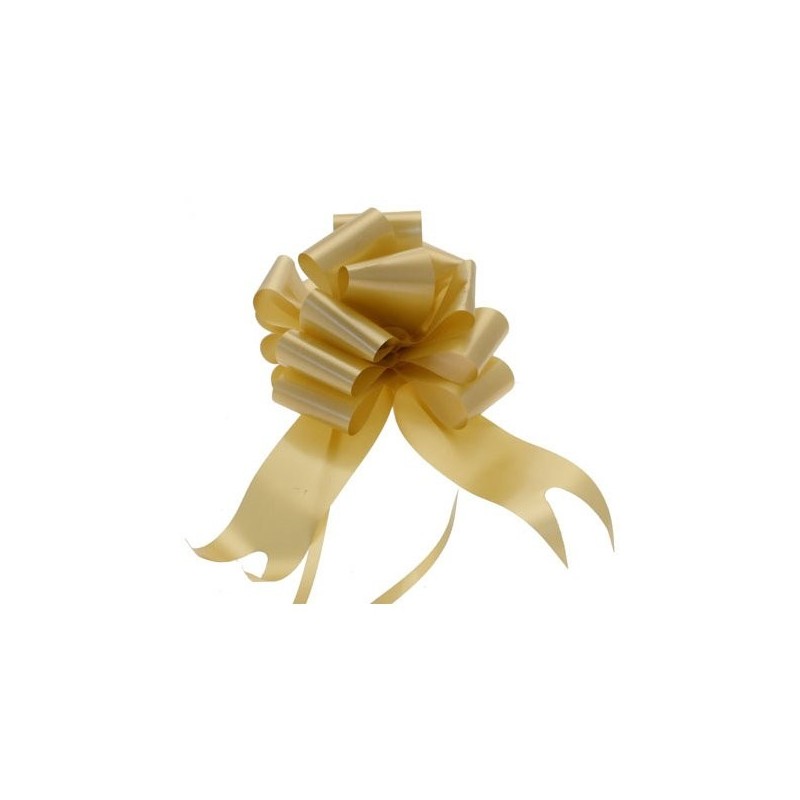 Midwest Ribbons 2 Inch Pull Bows - Gold