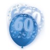 Unique Party 12 Inch Latex Balloon - 60 Blue