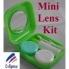 Green Mini Contact Lens Travel Kit