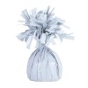 Unique Party Foil Tassels Balloon Weight - White