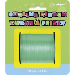 Unique Party 100 Yards Ribbon Roll - Emerald Green