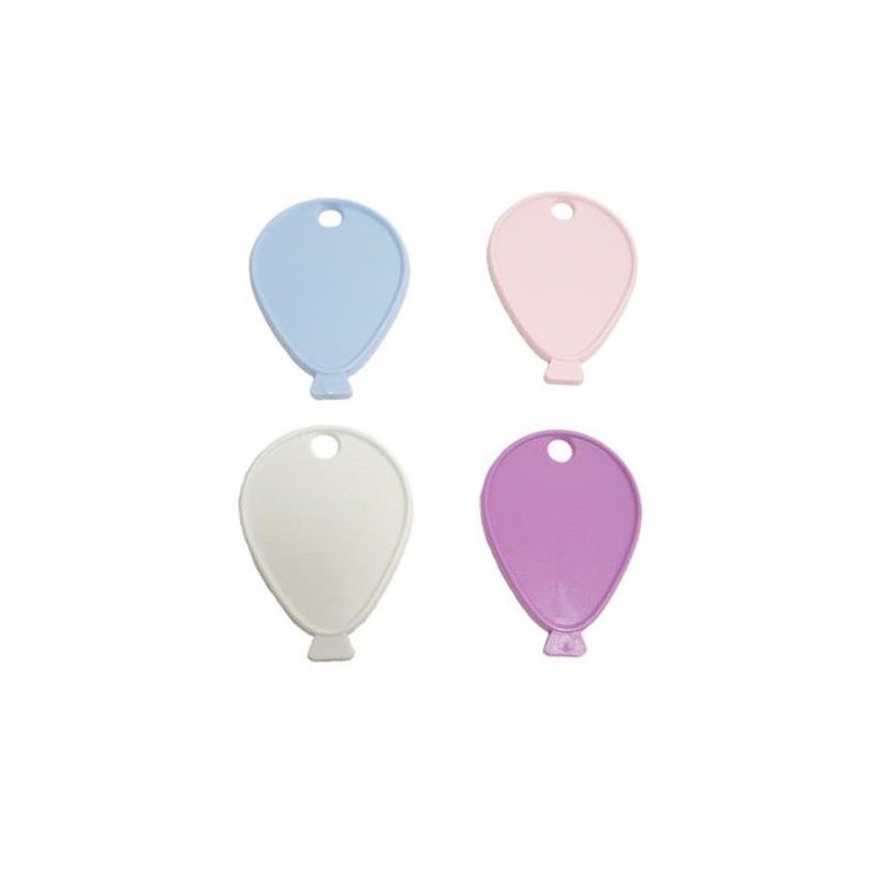 Sear Plastic Balloon Weight - Pastel Colours