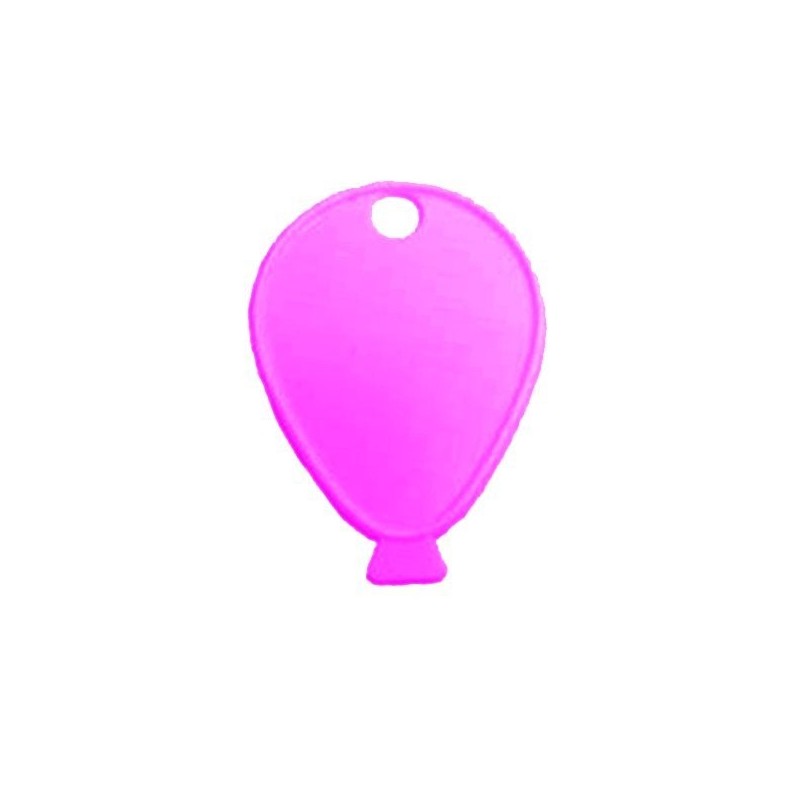 Sear Plastic Balloon Weight - Hot Pink