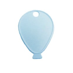 Sear Plastic Balloon Weight - Pale Blue