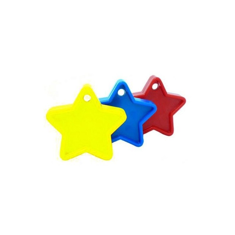 Sear Plastic Star Balloon Weight - Primary