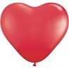 Qualatex 15 Inch Heart Latex Balloon - Red