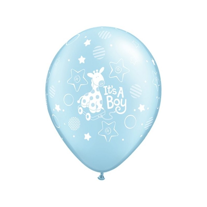 Qualatex 11 Inch Latex Balloon - Boy Soft Giraffe