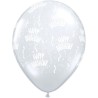 Qualatex 11 Inch Clear Latex Balloon - Birthday