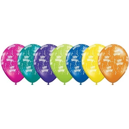 Qualatex 11 Inch Fantasy Latex Balloon - Birthday