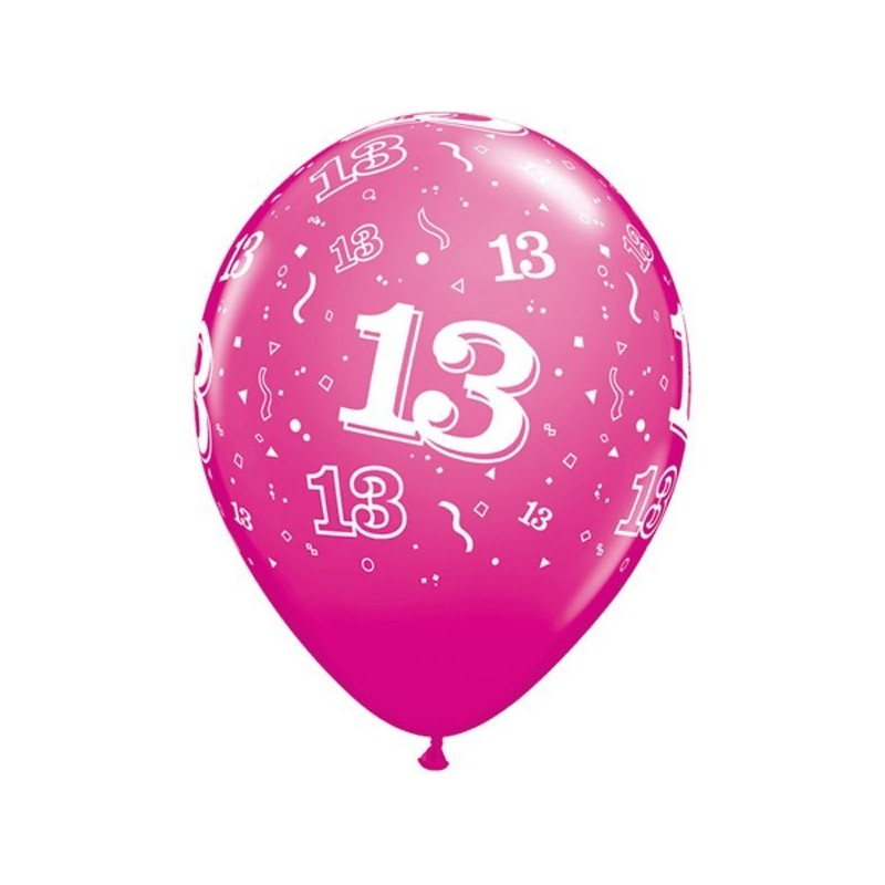 Qualatex 11 Inch Berry Latex Balloon - 13 Around