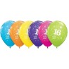 Qualatex 11 Inch Assorted Latex Balloon - 16 Around