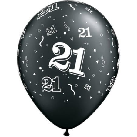 Qualatex 11 Inch Assorted Latex Balloon - 21 Around
